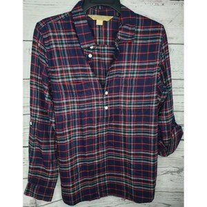 Roebuck & Co Woman Medium Button Long Sleeve Shirt